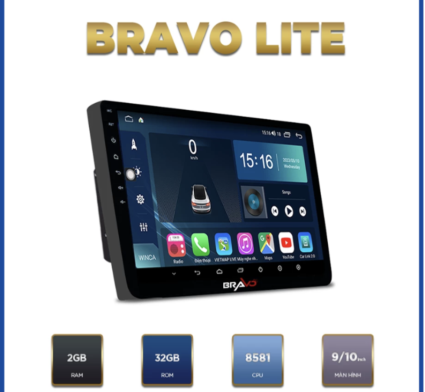 Màn Hình Android Bravo LITE
